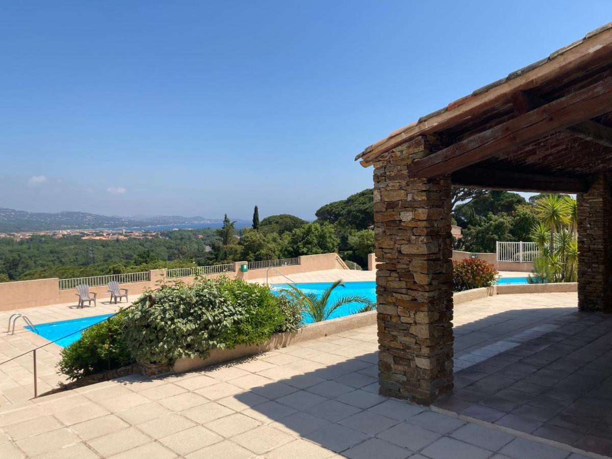 Appartement Vue Mer Golfe De Saint-Tropez Cogolin Luaran gambar
