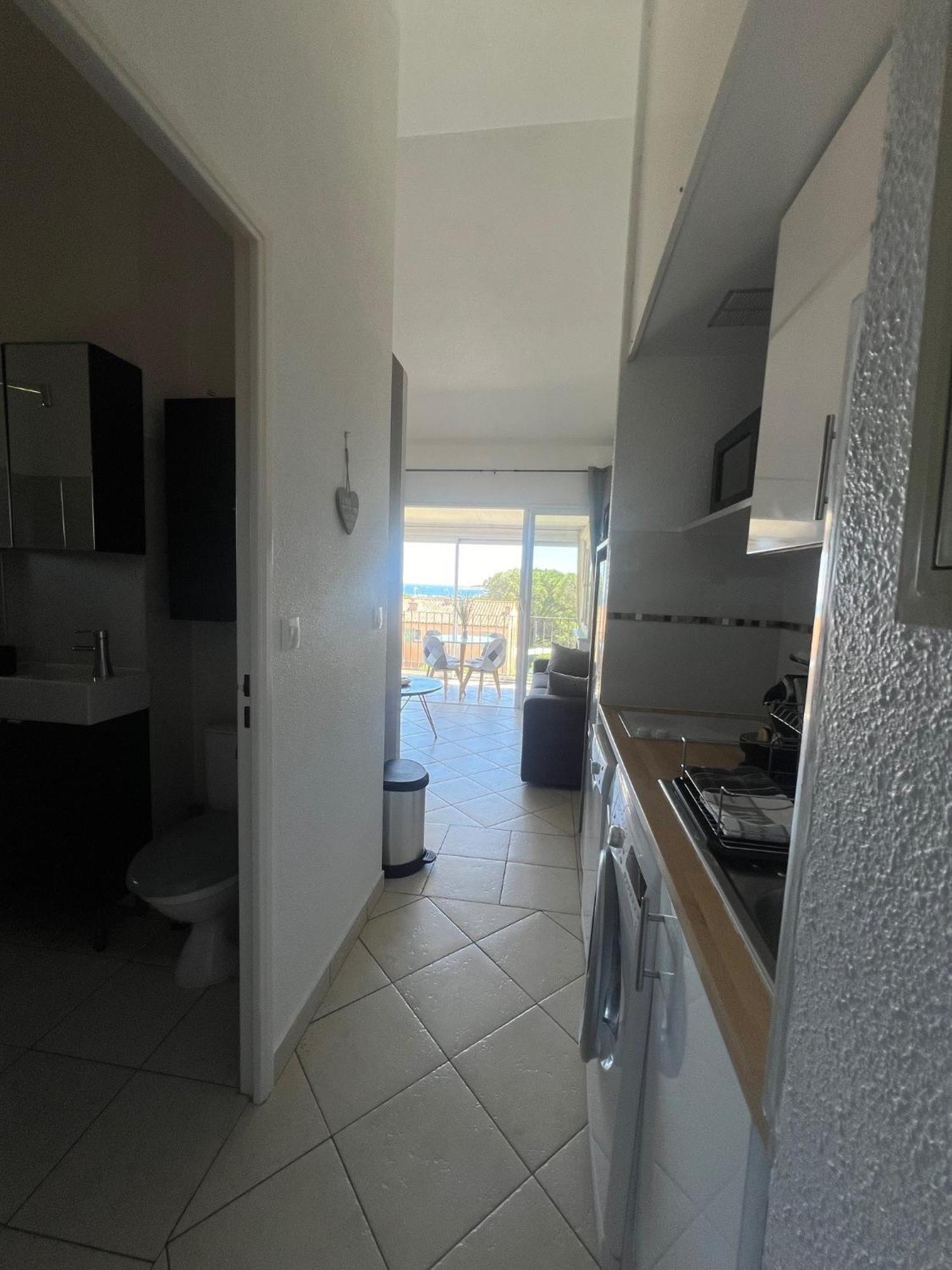 Appartement Vue Mer Golfe De Saint-Tropez Cogolin Luaran gambar